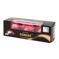 Шоколадные бомбочки с маршмеллоу Chocolate Bombs для какао и горячего шоколада, 72 г (3 шт)